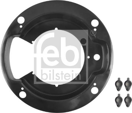 Febi Bilstein 182920 - Abdeckblech, Bremstrommel alexcarstop-ersatzteile.com