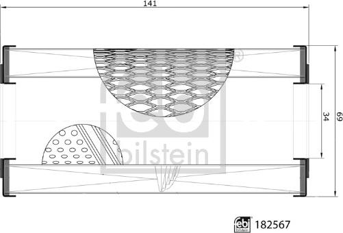 Febi Bilstein 182567 - Ölfilter alexcarstop-ersatzteile.com