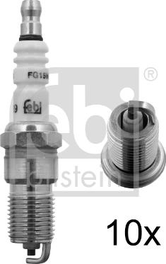 Febi Bilstein 13441 - Zündkerze alexcarstop-ersatzteile.com