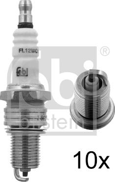 Febi Bilstein 13465 - Zündkerze alexcarstop-ersatzteile.com