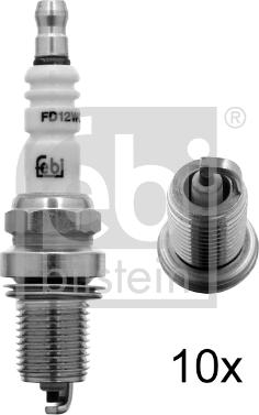 Febi Bilstein 13409 - Zündkerze alexcarstop-ersatzteile.com