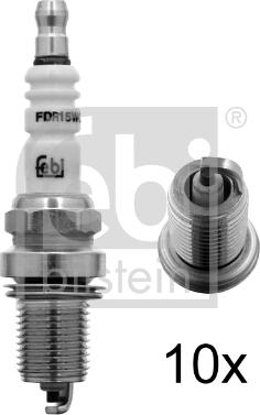 Febi Bilstein 13432 - Zündkerze alexcarstop-ersatzteile.com