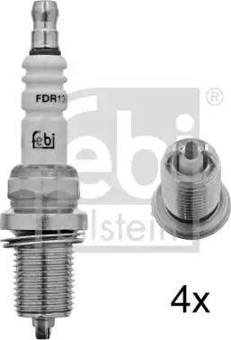 Febi Bilstein 13517 - Zündkerze alexcarstop-ersatzteile.com