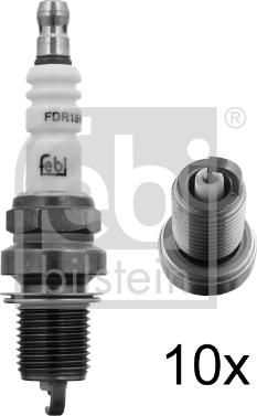 Febi Bilstein 13609 - Zündkerze alexcarstop-ersatzteile.com