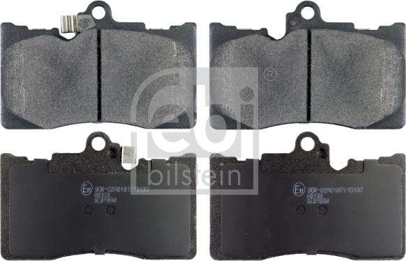 Febi Bilstein 170668 - Bremsbelagsatz, Scheibenbremse alexcarstop-ersatzteile.com