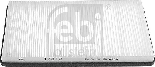 Febi Bilstein 17312 - Filter, Innenraumluft alexcarstop-ersatzteile.com