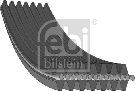 Febi Bilstein 34463 - Keilrippenriemen alexcarstop-ersatzteile.com