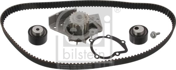 Febi Bilstein 34637 - Wasserpumpe + Zahnriemensatz alexcarstop-ersatzteile.com