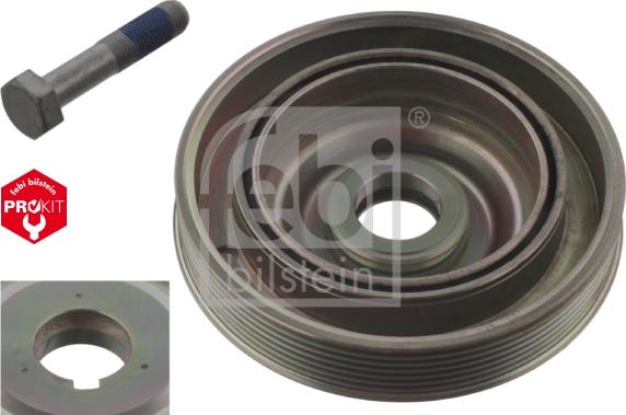 Febi Bilstein 33802 - Riemenscheibe, Kurbelwelle alexcarstop-ersatzteile.com