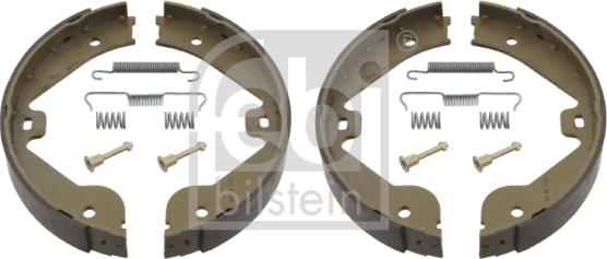 Febi Bilstein 28730 - Bremsbackensatz, Feststellbremse alexcarstop-ersatzteile.com