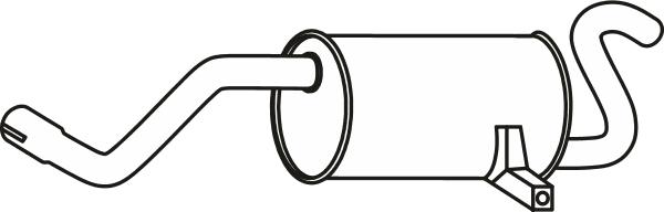 Fenno P5113 - Endschalldämpfer alexcarstop-ersatzteile.com