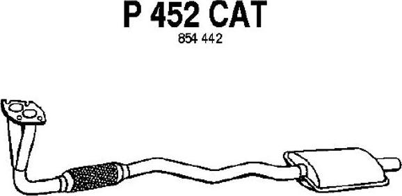 Fenno P452CAT - Katalysator alexcarstop-ersatzteile.com