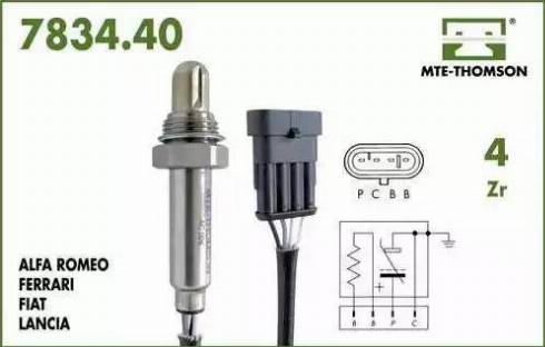 Fenno XL7834.40.097 - Lambdasonde alexcarstop-ersatzteile.com