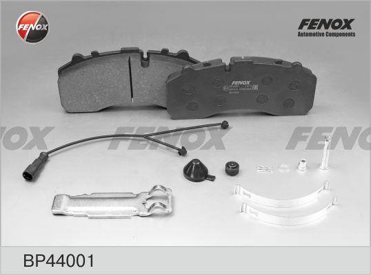 Fenox BP44001 - Bremsbelagsatz, Scheibenbremse alexcarstop-ersatzteile.com