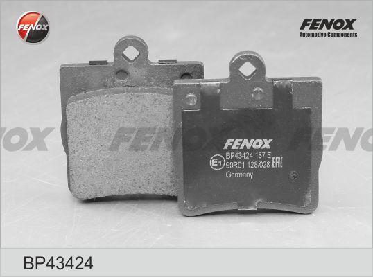 Fenox BP43424 - Bremsbelagsatz, Scheibenbremse alexcarstop-ersatzteile.com