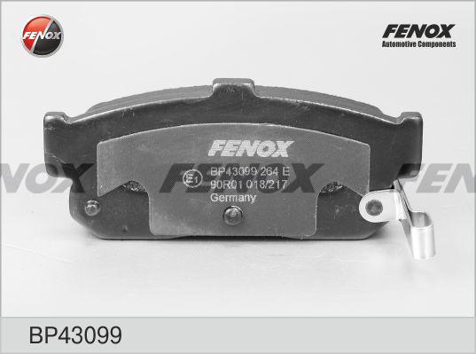 Fenox BP43099 - Bremsbelagsatz, Scheibenbremse alexcarstop-ersatzteile.com