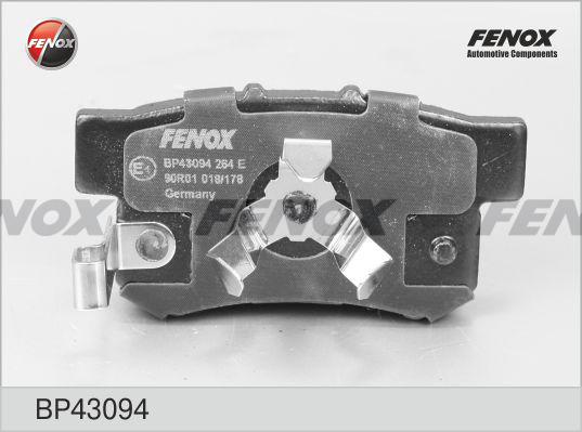 Fenox BP43094 - Bremsbelagsatz, Scheibenbremse alexcarstop-ersatzteile.com