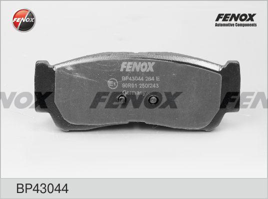 Fenox BP43044 - Bremsbelagsatz, Scheibenbremse alexcarstop-ersatzteile.com