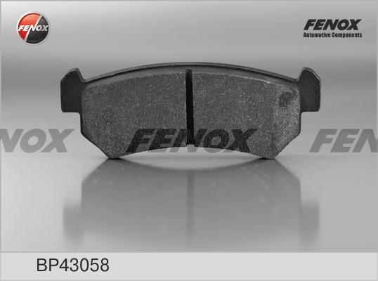 Fenox BP43058 - Bremsbelagsatz, Scheibenbremse alexcarstop-ersatzteile.com