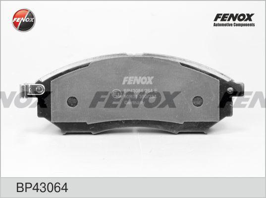 Fenox BP43064 - Bremsbelagsatz, Scheibenbremse alexcarstop-ersatzteile.com