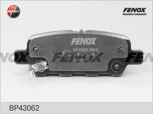 Fenox BP43062 - Bremsbelagsatz, Scheibenbremse alexcarstop-ersatzteile.com