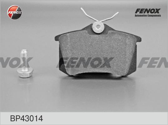 Fenox BP43014 - Bremsbelagsatz, Scheibenbremse alexcarstop-ersatzteile.com