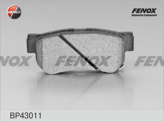 Fenox BP43011 - Bremsbelagsatz, Scheibenbremse alexcarstop-ersatzteile.com