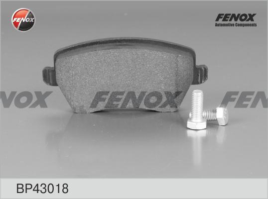 Fenox BP43018 - Bremsbelagsatz, Scheibenbremse alexcarstop-ersatzteile.com