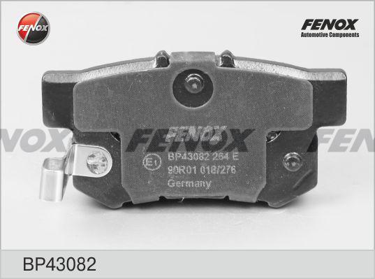 Fenox BP43082 - Bremsbelagsatz, Scheibenbremse alexcarstop-ersatzteile.com