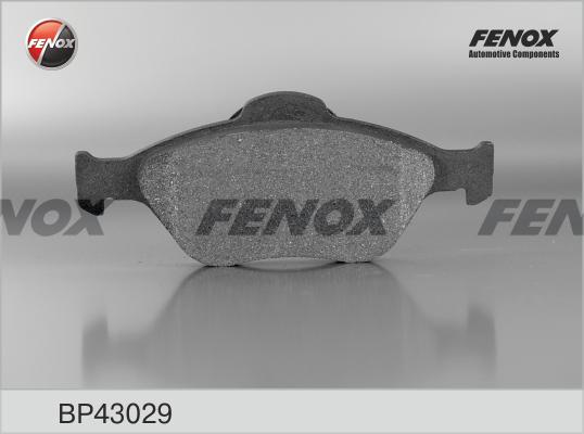 Fenox BP43029 - Bremsbelagsatz, Scheibenbremse alexcarstop-ersatzteile.com