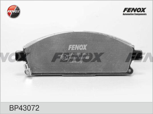 Fenox BP43072 - Bremsbelagsatz, Scheibenbremse alexcarstop-ersatzteile.com