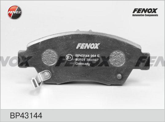 Fenox BP43144 - Bremsbelagsatz, Scheibenbremse alexcarstop-ersatzteile.com