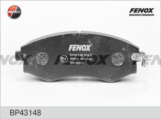 Fenox BP43148 - Bremsbelagsatz, Scheibenbremse alexcarstop-ersatzteile.com