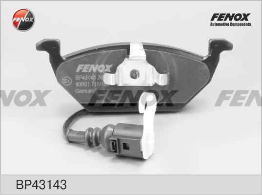 Fenox BP43143 - Bremsbelagsatz, Scheibenbremse alexcarstop-ersatzteile.com