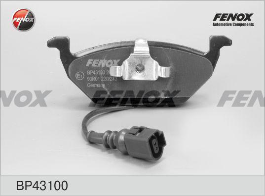 Fenox BP43100 - Bremsbelagsatz, Scheibenbremse alexcarstop-ersatzteile.com