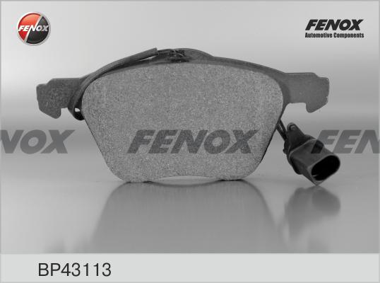 Fenox BP43113 - Bremsbelagsatz, Scheibenbremse alexcarstop-ersatzteile.com