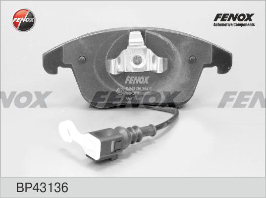 Fenox BP43136 - Bremsbelagsatz, Scheibenbremse alexcarstop-ersatzteile.com