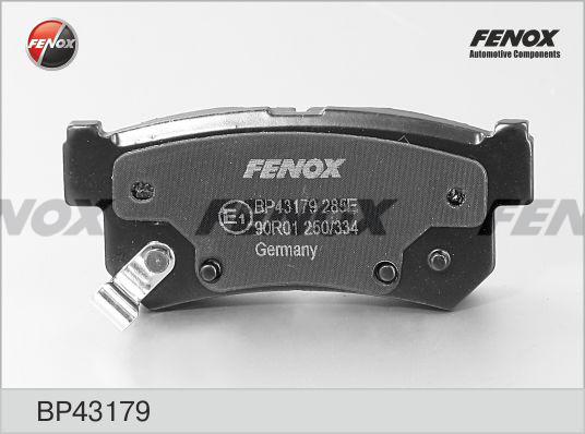 Fenox BP43179 - Bremsbelagsatz, Scheibenbremse alexcarstop-ersatzteile.com