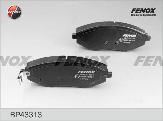 Fenox BP43313 - Bremsbelagsatz, Scheibenbremse alexcarstop-ersatzteile.com