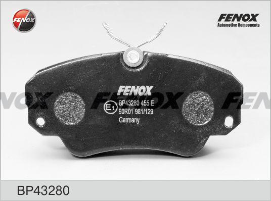 Fenox BP43280 - Bremsbelagsatz, Scheibenbremse alexcarstop-ersatzteile.com