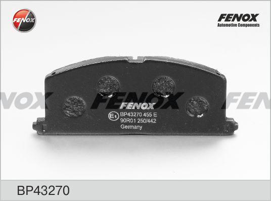 Fenox BP43270 - Bremsbelagsatz, Scheibenbremse alexcarstop-ersatzteile.com