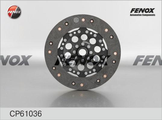 Fenox CP61036 - Kupplungsscheibe alexcarstop-ersatzteile.com