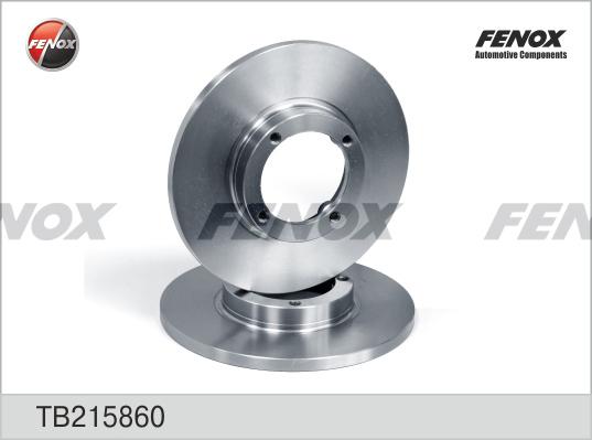 Fenox TB215860 - Bremsscheibe alexcarstop-ersatzteile.com