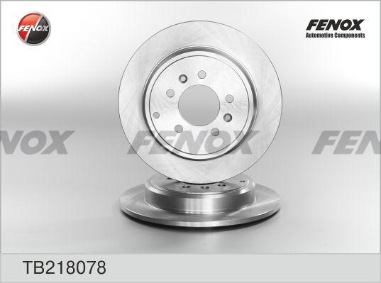 Fenox TB218078 - Bremsscheibe alexcarstop-ersatzteile.com