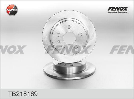 Fenox TB218169 - Bremsscheibe alexcarstop-ersatzteile.com