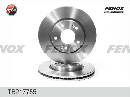 Fenox TB217755 - Bremsscheibe alexcarstop-ersatzteile.com