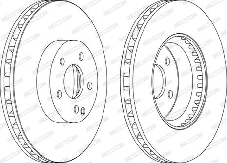 Ferodo DDF1692C-1-D - Bremsscheibe alexcarstop-ersatzteile.com