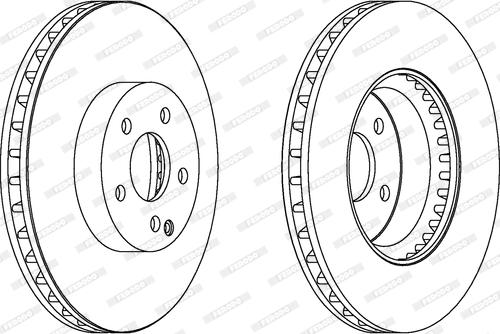 Ferodo DDF1692C-1 - Bremsscheibe alexcarstop-ersatzteile.com