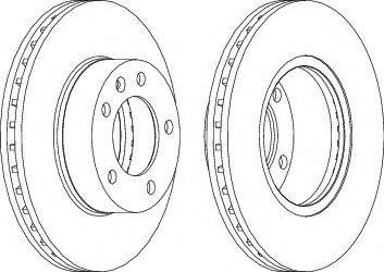 Ferodo DDF1217-1 - Bremsscheibe alexcarstop-ersatzteile.com