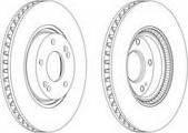 Ferodo DDF1795-1 - Bremsscheibe alexcarstop-ersatzteile.com